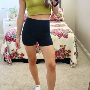 American Eagle Black Bike Shorts